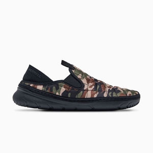 Chaussure Casual Merrell Hut Moc Camouflage Homme | P.K.QNMJ